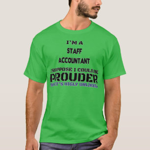 T-shirt Drôle Cadeau Comptable Du Personnel Pour Hommes Fe