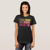 T-shirt Drôle cadeau Crochet Crochet pour Crocheter (Devant entier)