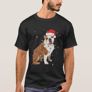 T-shirt Drôle cadeau de Bulldog anglais avec lumière de ch