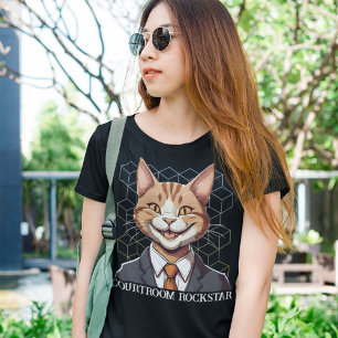 T-shirt Drôle cadeau de chats pour l'application de la loi