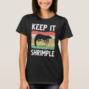 T-shirt Drôle Cadeau De Crevettes Pour Hommes Femmes Cool