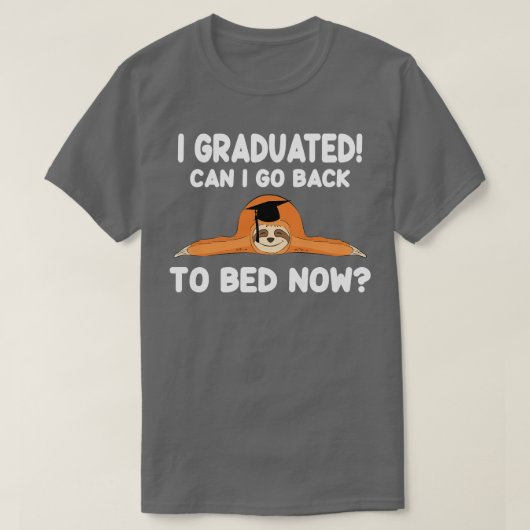T-shirt Drôle cadeau de fin d'études (Design devant)