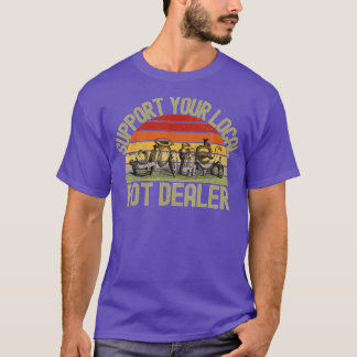 T-shirt Drôle cadeau de poterie pour pot Dealer Hommes Pot