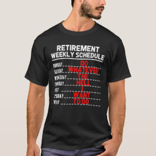 T-shirt Drôle Cadeau De Retraite Pour Hommes Femmes Retrai