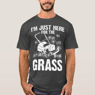 T-shirt Drôle cadeau de tondeuse de pelouse pour hommes pa
