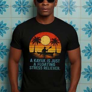 T-shirt drôle cadeau Kayak, papa maman amant