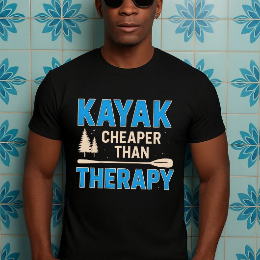 T-shirt drôle cadeau Kayak, papa maman amant