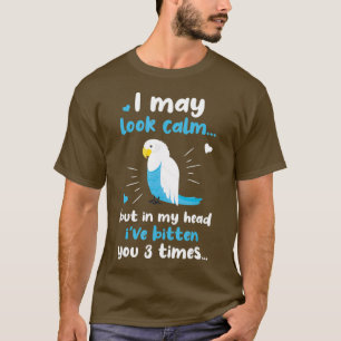 T-shirt Drôle cadeau Oiseau Parrot Oiseau J'ai peut-être l