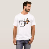 T-shirt Drôle cadeau papa avec âne drôle et décalé (Devant entier)