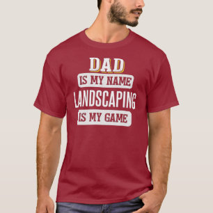 T-shirt Drôle cadeau paysage pour papa Fête des pères