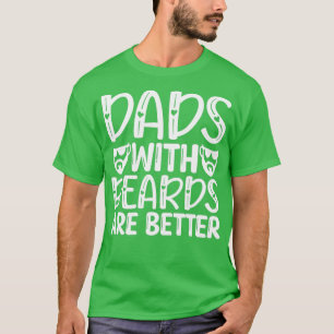 T-shirt Drôle Cadeaux À La Barbe Les Dads Avec Des Oreille
