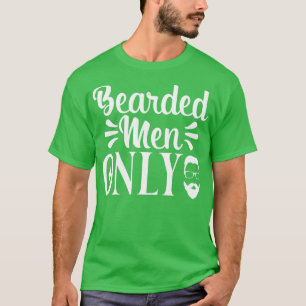 T-shirt Drôle Cadeaux De Barbe Hommes Portés Seulement 4