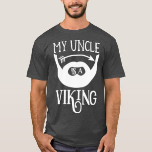 T-shirt Drôle Cadeaux De Barbe Mon Oncle Est Un Viking 3