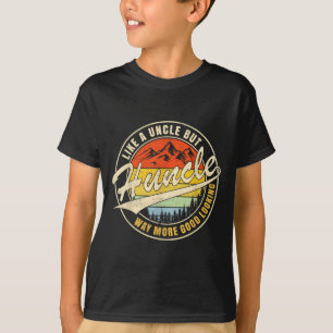 T-shirt Drôle Cadeaux Oncle De Nièce Et Nephew Huncle Def