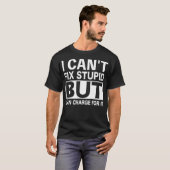 T-shirt Drôle Cadeaux Pour Mécanicien Hommes Femmes Cant F (Devant entier)
