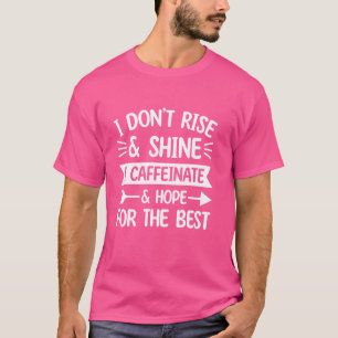 T-shirt Drôle café - Lover de café dire pour sa maman Win