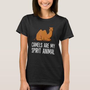 T-shirt Drôle Camel Désert Egypte Les chameaux Sont Mon Es