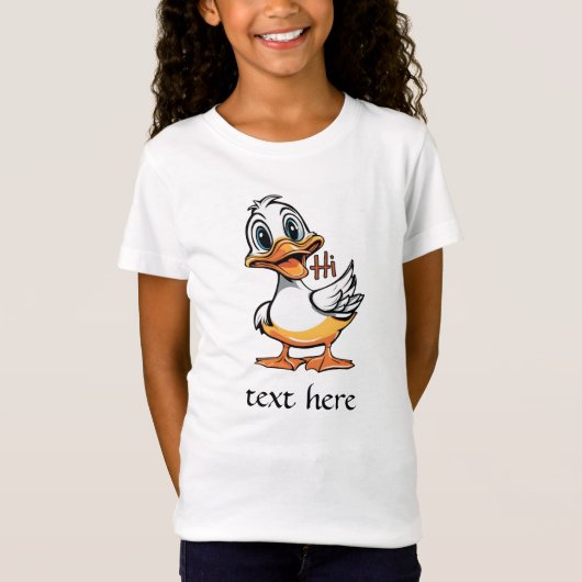 T-Shirt Drôle Canard (Devant)
