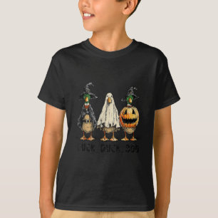 T-shirt Drôle Canard Canard Boo Costume Halloween Canard