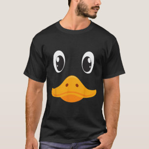 T-shirt Drôle Canard Costume Visage Pour Hommes Adultes En