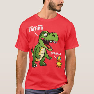 T-shirt Drôle Canard Dinosaure Cadeaux Hommes Enfants Femm