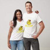 T-shirt Drôle Canard en caoutchouc Jaune Duckie Crew Bain  (Unisexe)