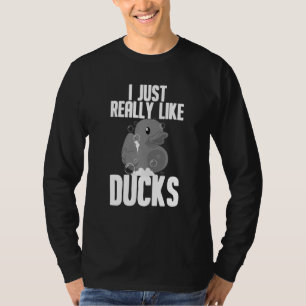 T-shirt Drôle Canard Pour Canard Animaux Chasse Hommes Fem