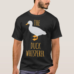 T-shirt Drôle Canard Whisperer Canard Chasse Animaux de fe