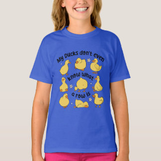 T-shirt Drôle Canards Sarcastique