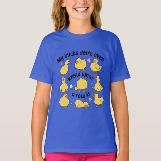 T-shirt Drôle Canards Sarcastique (Devant)