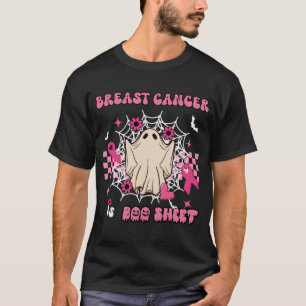 T-shirt Drôle cancer du sein est la feuille de seins fantô