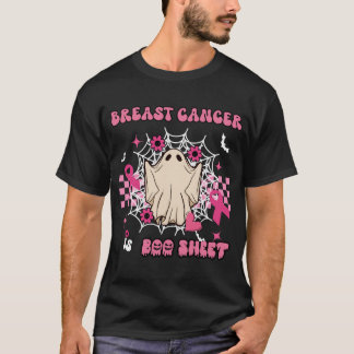 T-shirt Drôle cancer du sein est la feuille de seins fantô