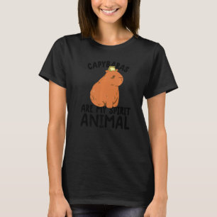 T-shirt drôle capybara chemise amoureux des animaux rongeu