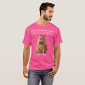T-shirt Drôle Capybara Jeu Ne Regarde Pas Le Capybara (Devant entier)