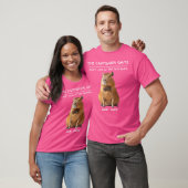 T-shirt Drôle Capybara Jeu Ne Regarde Pas Le Capybara (Unisexe)