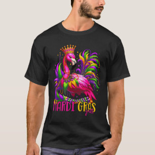 T-shirt Drôle Carnaval Idée cadeau Flamant rose Mardi Gras