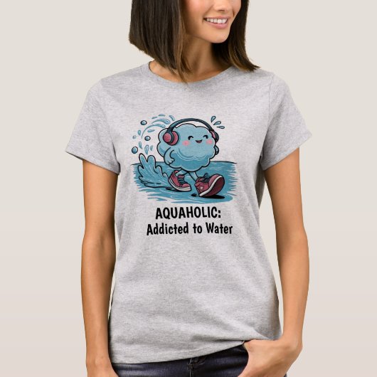 T-shirt Drôle Cartoon Cloud (Devant)