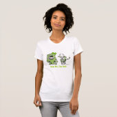T-shirt Drôle Cartoon Créatures St. Paddys Day T Shirts (Devant entier)