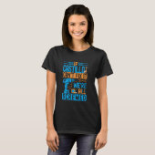 T-shirt Drôle Castillo. Si Castillo ne peut pas le réparer (Devant entier)