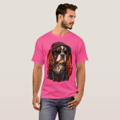 T-shirt Drôle Cavalier Roi Charles Spaniel Cute Rap Hip H (Devant entier)
