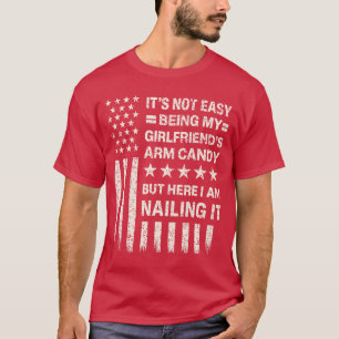 T-shirt Drôle Ce n'est pas facile d'être le sucre de ma co