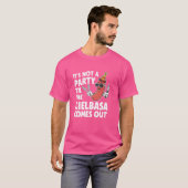 T-shirt Drôle, ce n'est pas une fête jusqu'à ce que le Kie (Devant entier)
