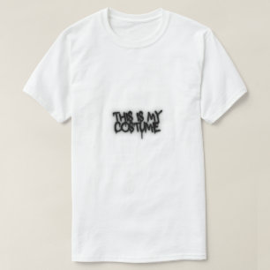 T-shirt Drôle Ceci est ma création de costume