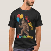 T-shirt Drôle C'est mon anniversaire Bigfoot Sasquatch Par (Devant)