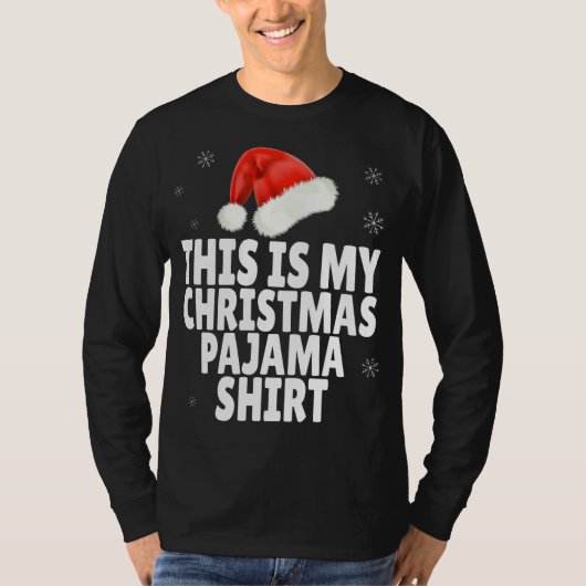 T-shirt Drôle, C'Est Mon Noël (Devant)