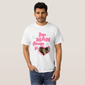 T-shirt Drôle cet homme appartient à GF Heart Photo T-Shir (Devant entier)