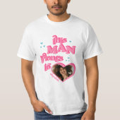 T-shirt Drôle cet homme appartient à GF Heart Photo T-Shir (Devant)