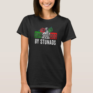 T-shirt Drôle Chansons Italiennes Entouré De Stunads Itali