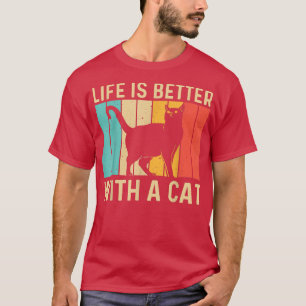 T-shirt Drôle Chat Art Pour Hommes Femmes Amoureux de les
