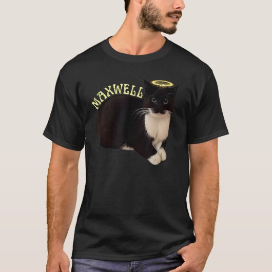 T-shirt Drôle Chat de rotation Maxwell Le Mème de chat de (Devant)